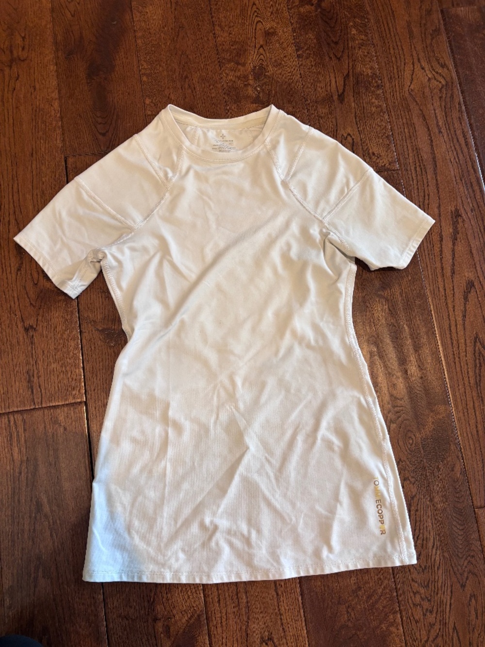 Women’s White size Small Tommie Copper Compression Support Shirt